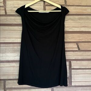 Cap sleeve rayon shirt